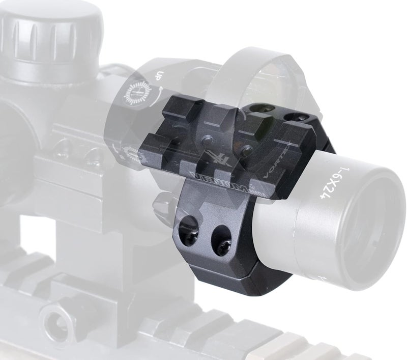 Monstrum Low Profile Piggyback Red Dot Ring Mount for Rifle Scopes | Picatinny - Image 4